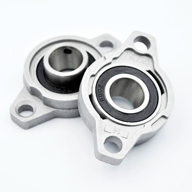 KFL002 15mm Zinc Alloy Pillow Block Bearing - Ultra-Compact