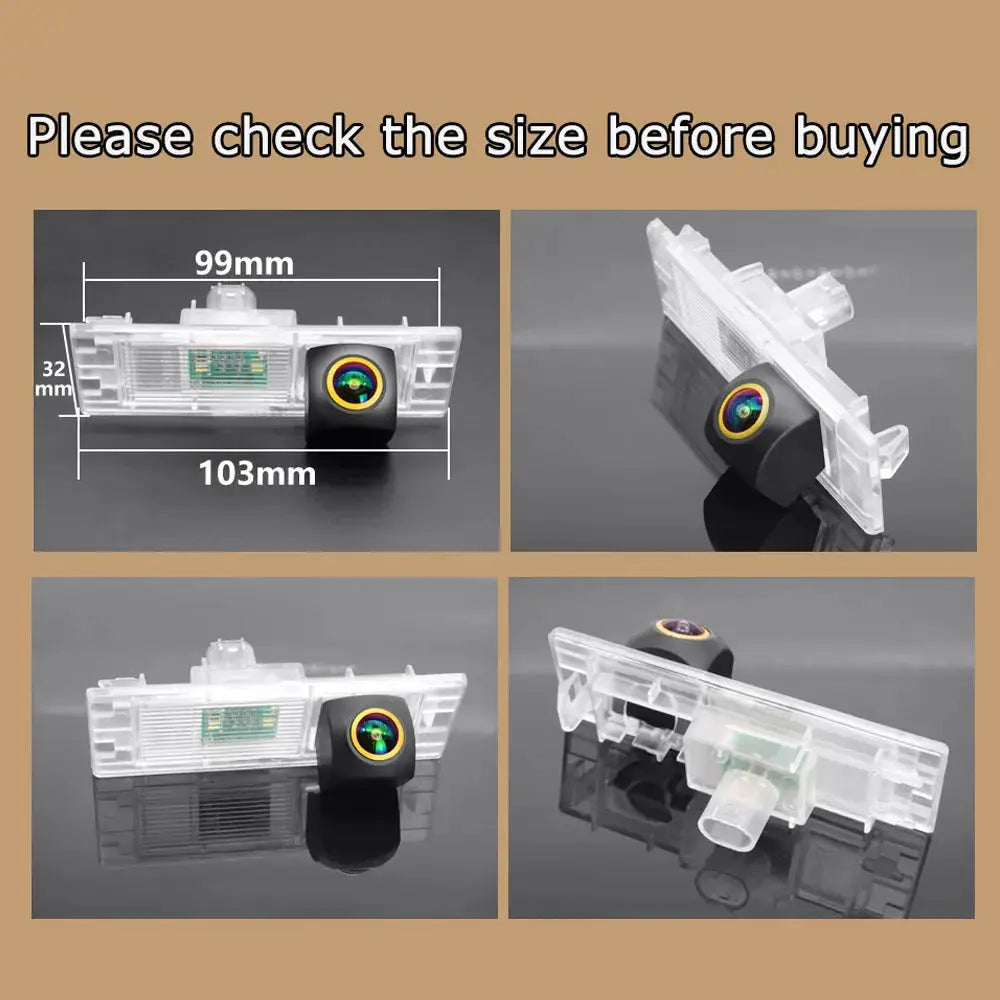 AHD Fisheye Dynamic Trajectory Car Rear View Wireless Camera For BMW 1 6 Series F6 F12 F13 F20 F21 E63 E64 E81 E87 E85 E86 by InterCyprus Trading Ltd
