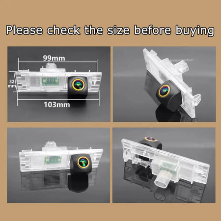 AHD Fisheye Dynamic Trajectory Car Rear View Wireless Camera For BMW 1 6 Series F6 F12 F13 F20 F21 E63 E64 E81 E87 E85 E86 by InterCyprus Trading Ltd