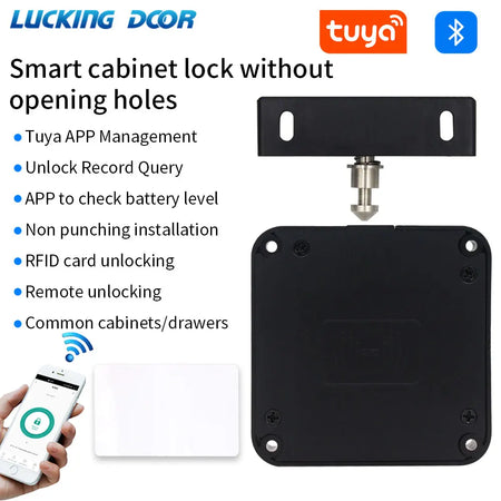 GS312-tuya - Hole Free Invisible Sensor Lock With RFID