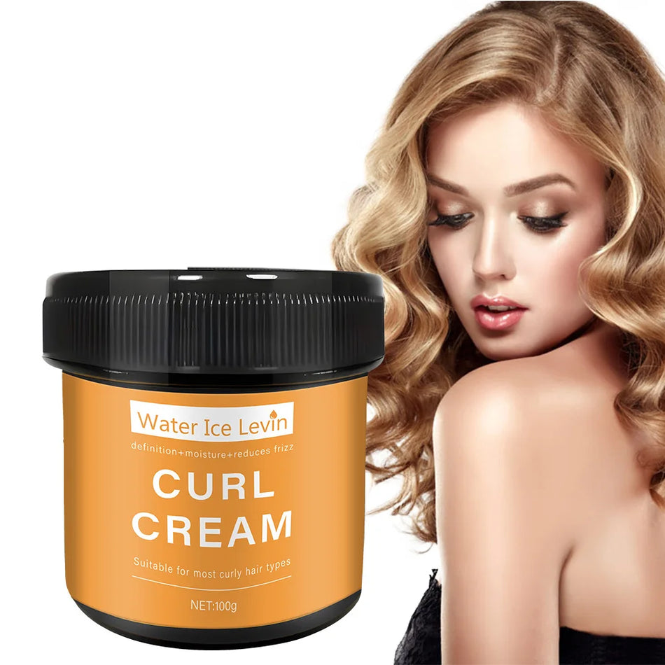 Water Ice Levin Curl Cream Hair Mask &ndash; Quick Repair for Damaged Curly Hair 100g