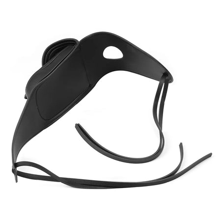 Motorcycle Black PU Leather Fuel Tank Chap Cover &ndash; Custom Fit for Harley Sportster Models