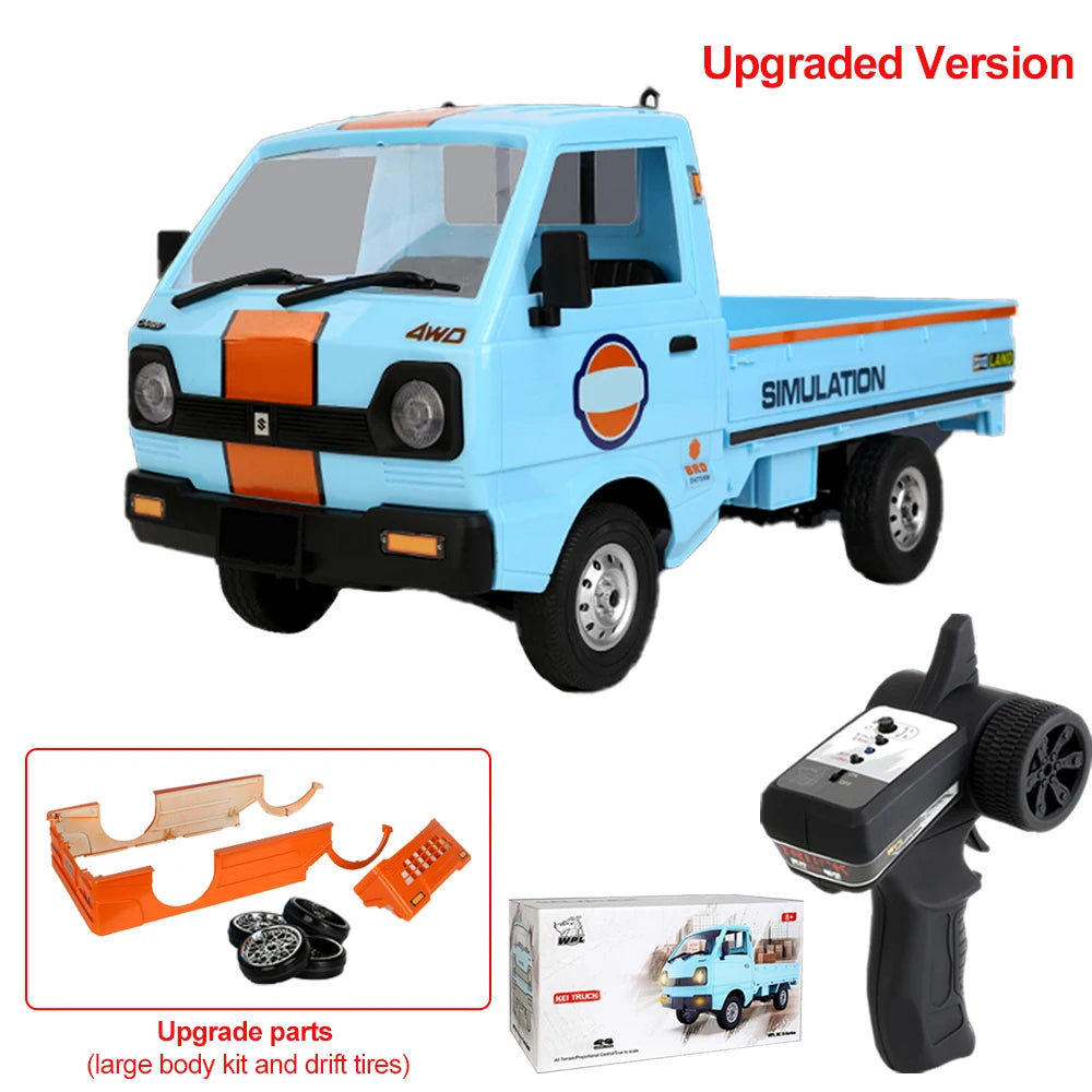 WPL 1/10 D14 RC Car &ndash; All Terrain Off Road Racing Action black