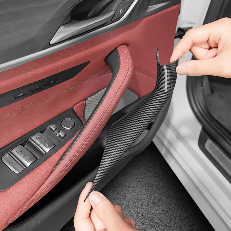 2pcs 4pcs G30 G31 F90 Door Handle Pull ABS Inner Trim Cover for BMW 5 Series M5 2017-2021 51417438521 by InterCyprus Trading Ltd