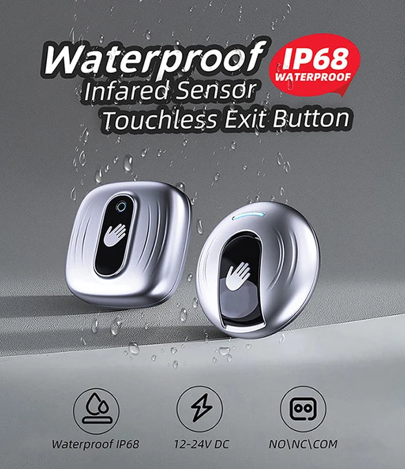 LUCKING R8E Infrared Exit Button &ndash; No Touch Release LED