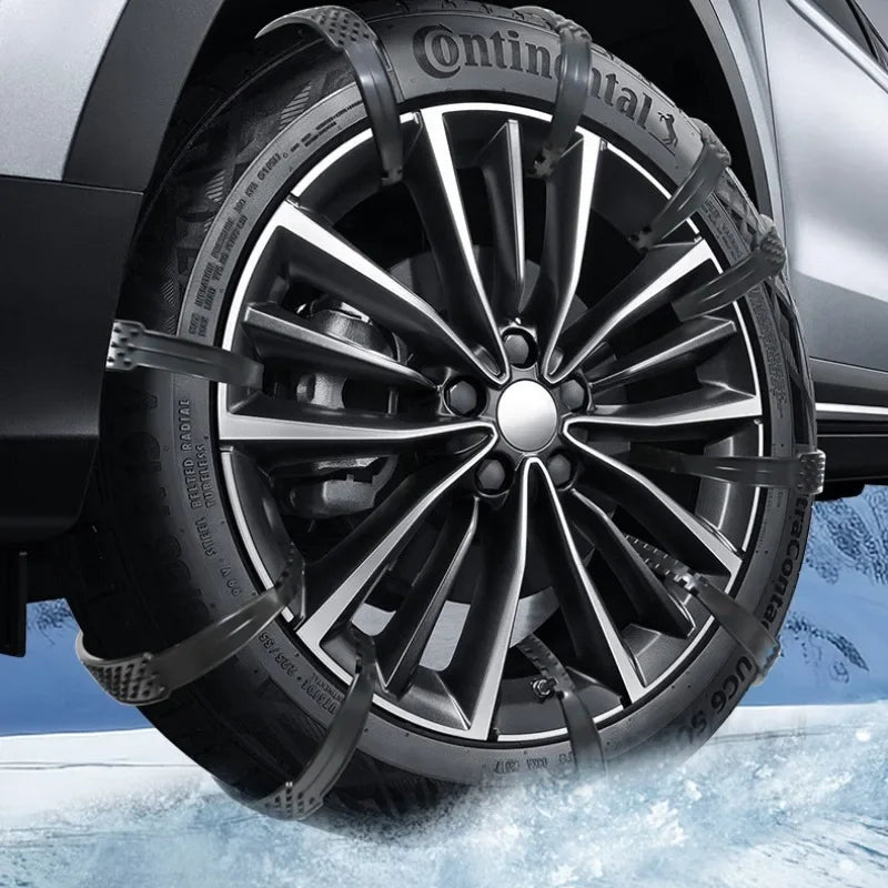 1pc Universal Traction Tire Chains Snow &ndash; Universal Fit