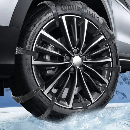 1pc Universal Traction Tire Chains Snow &ndash; Universal Fit