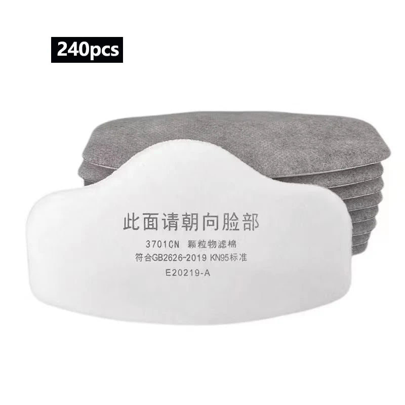 3701 Activated Carbon Filter Cotton &ndash; Odor Absorption 240pcs