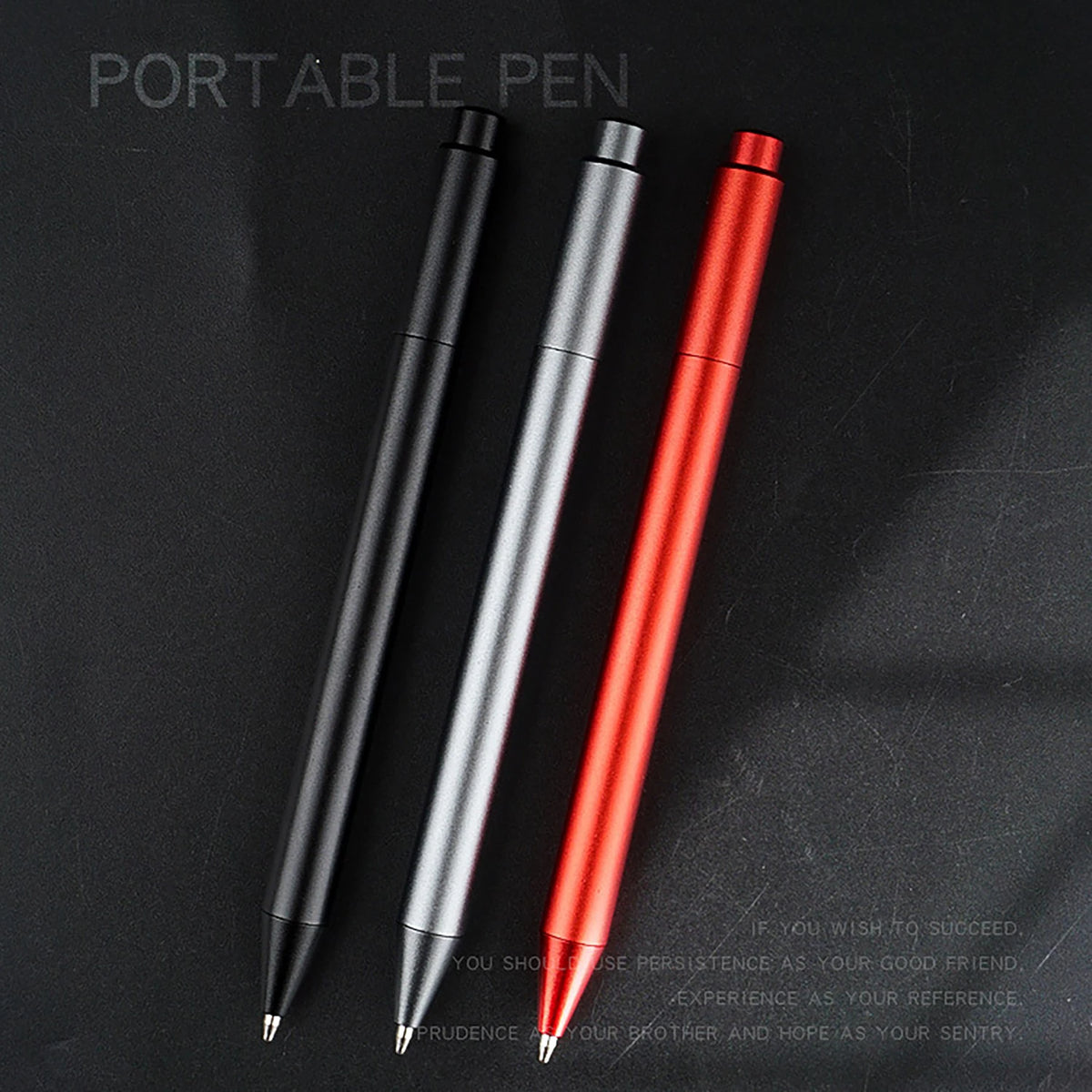 Super Fine CNC Aluminum Ballpoint Pen &ndash; Self Defense Tool