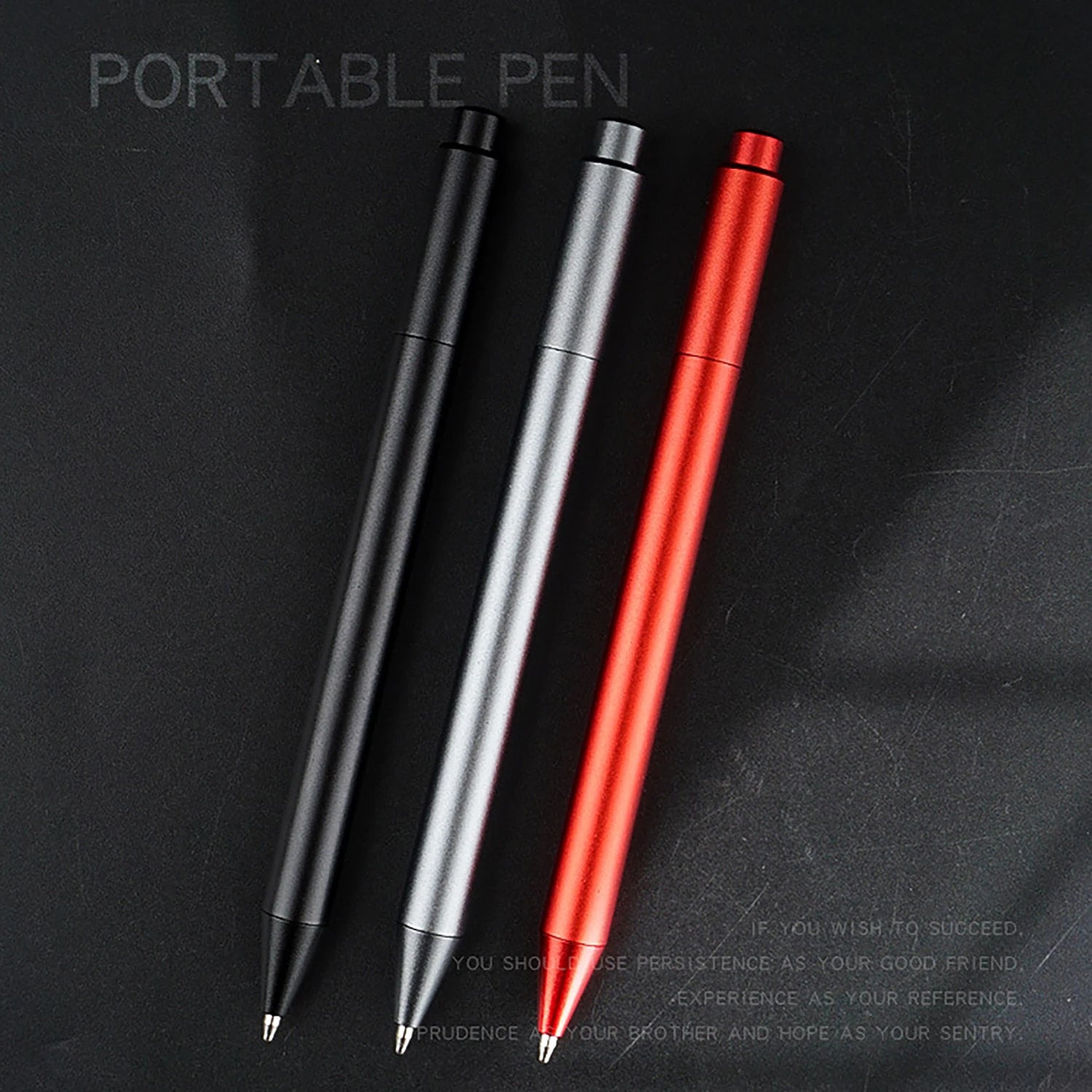 Super Fine CNC Aluminum Ballpoint Pen &ndash; Self Defense Tool