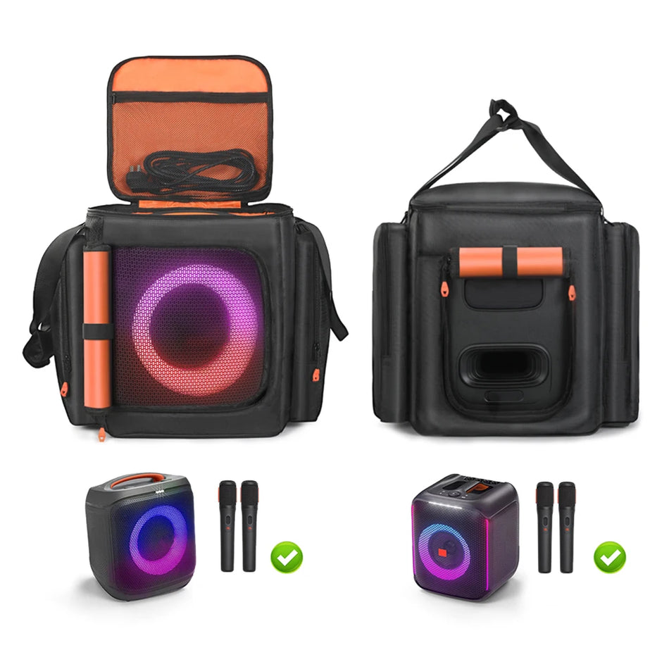 Bolsa de altavoz de cuero para JBL Partybox Encore Essential 2