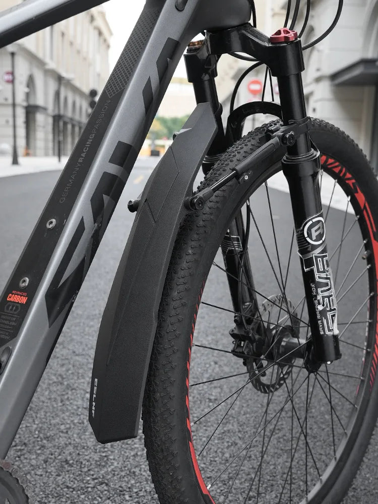 Bicycle Mudguard for Mountain Road Bike, Adjustable Quick Release, PP Nylon