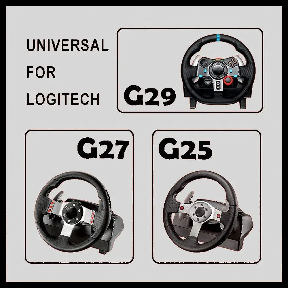 PC USB Handbrake Plate Drift Adapter Board Mount Bracket Plate For SIM Racing Game Logitech G25/27/29 T500 (ONLY Plate) by InterCyprus Trading Ltd