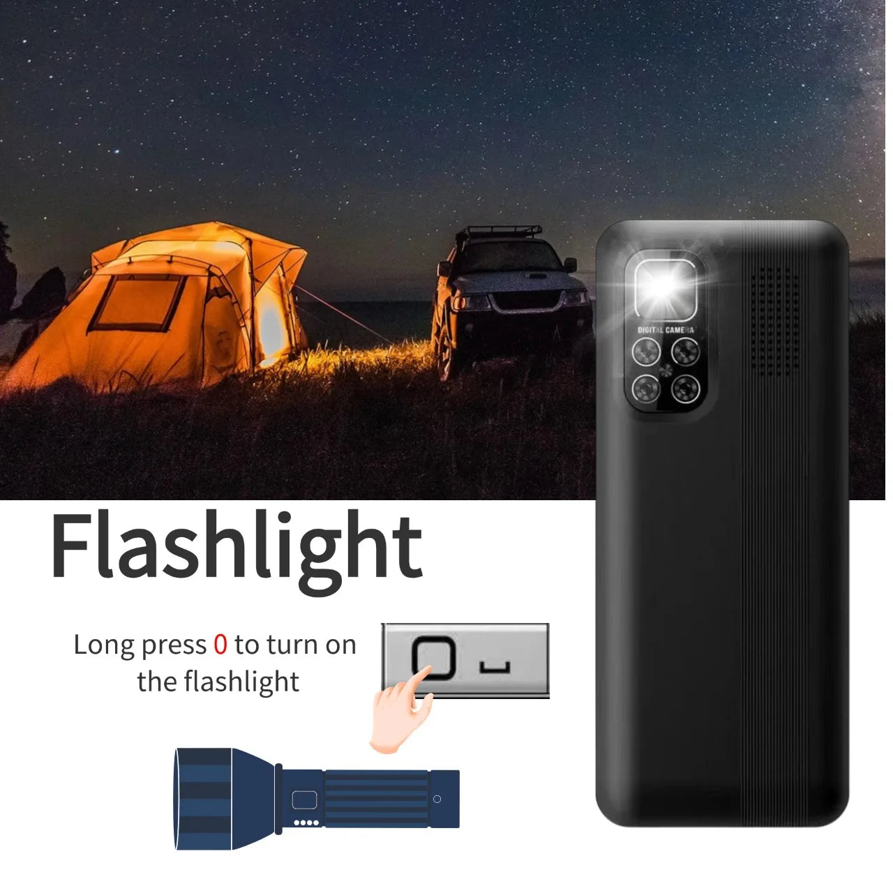 MAFAM Senior Mobile 4Sim 2.8 Inch &ndash; Large Buttons Battery