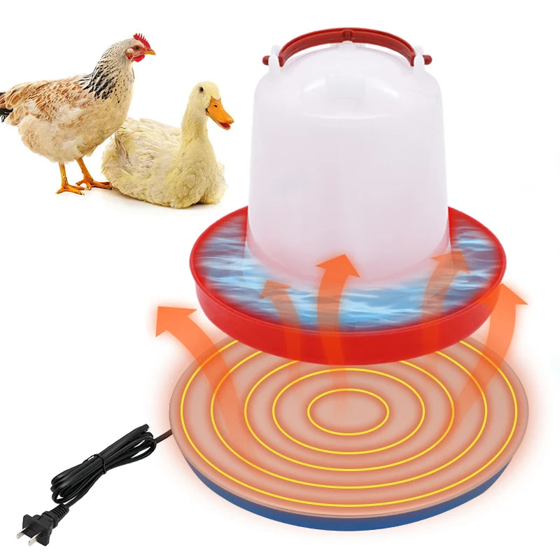 Poultry Waterer Drinker Heated Base &ndash; Winter Warmer