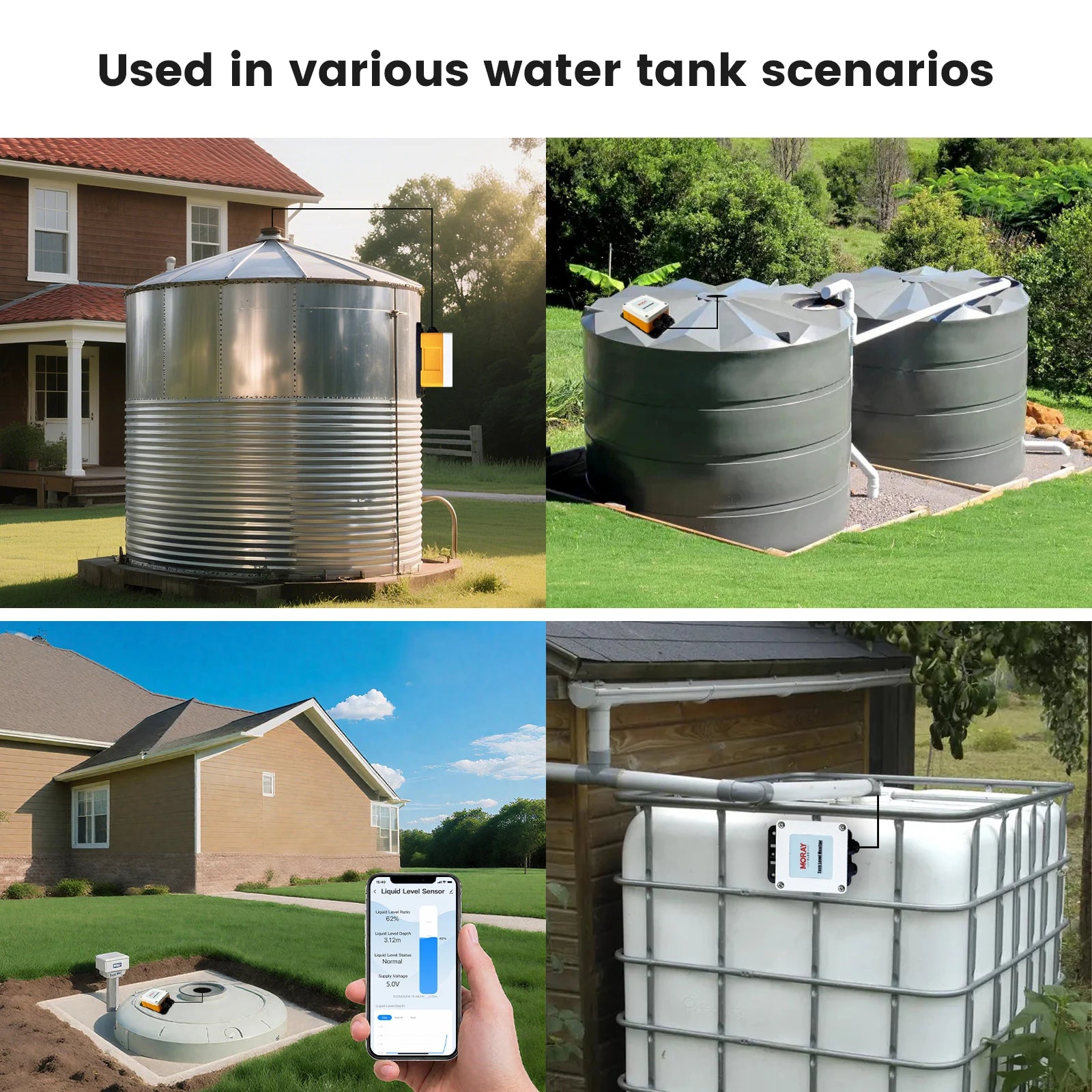 ME202W 5m Measuring Rang &ndash; WiFi Enabled Water Level Sensor