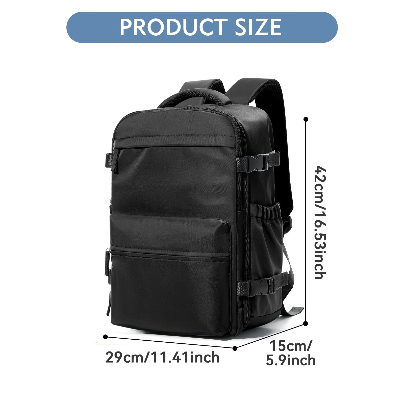 Vacuum Backpack Travel Bag &ndash; Large Capacity Expandable