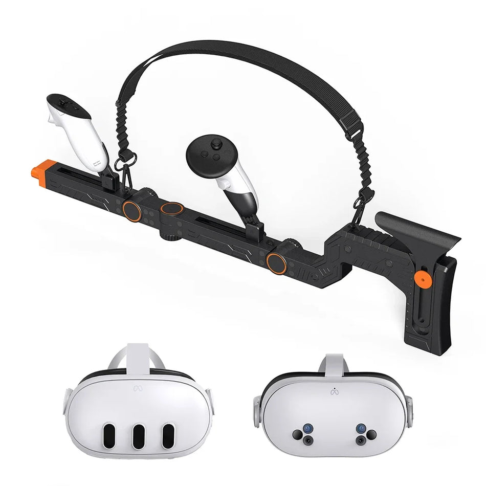 Adaptateur de fusil magnétique réglable pour VR Gunstock pour Quest 3S