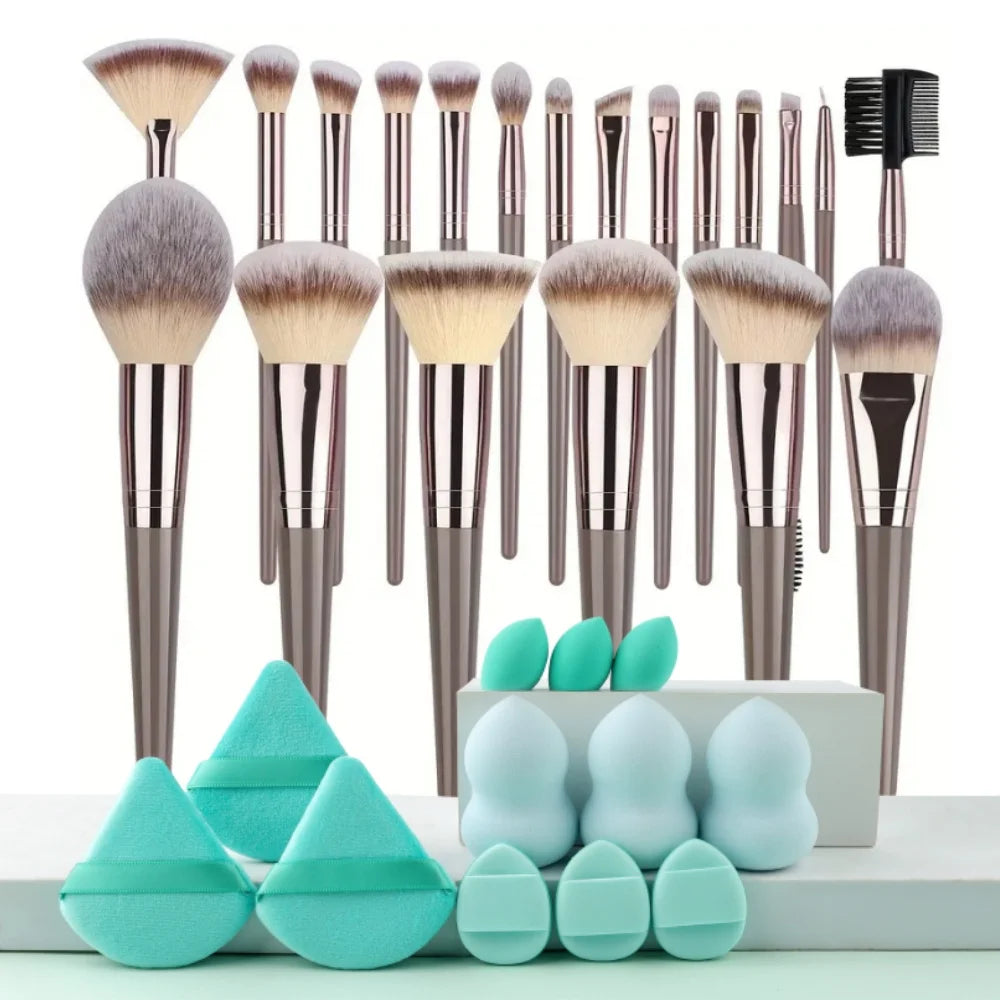 Professional Makeup Brushes Set - 3-20PCS Soft Fluffy Tools B GR