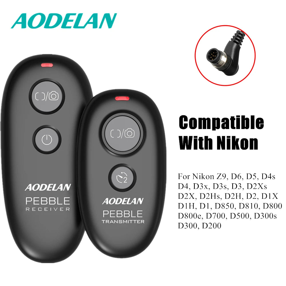 AODELAN Wireless Shutter Release Remote for Canon, Nikon, Fujifilm N8 for Nikon / China