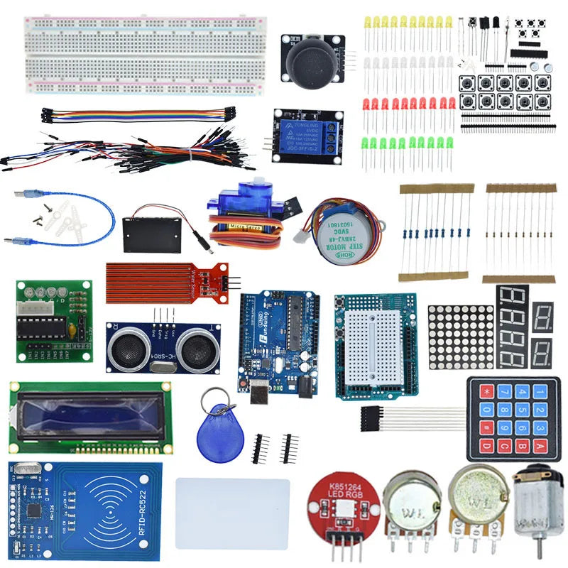Arduino Uno R3 Starter Kit &ndash; Comprehensive Beginner Electronics Solution