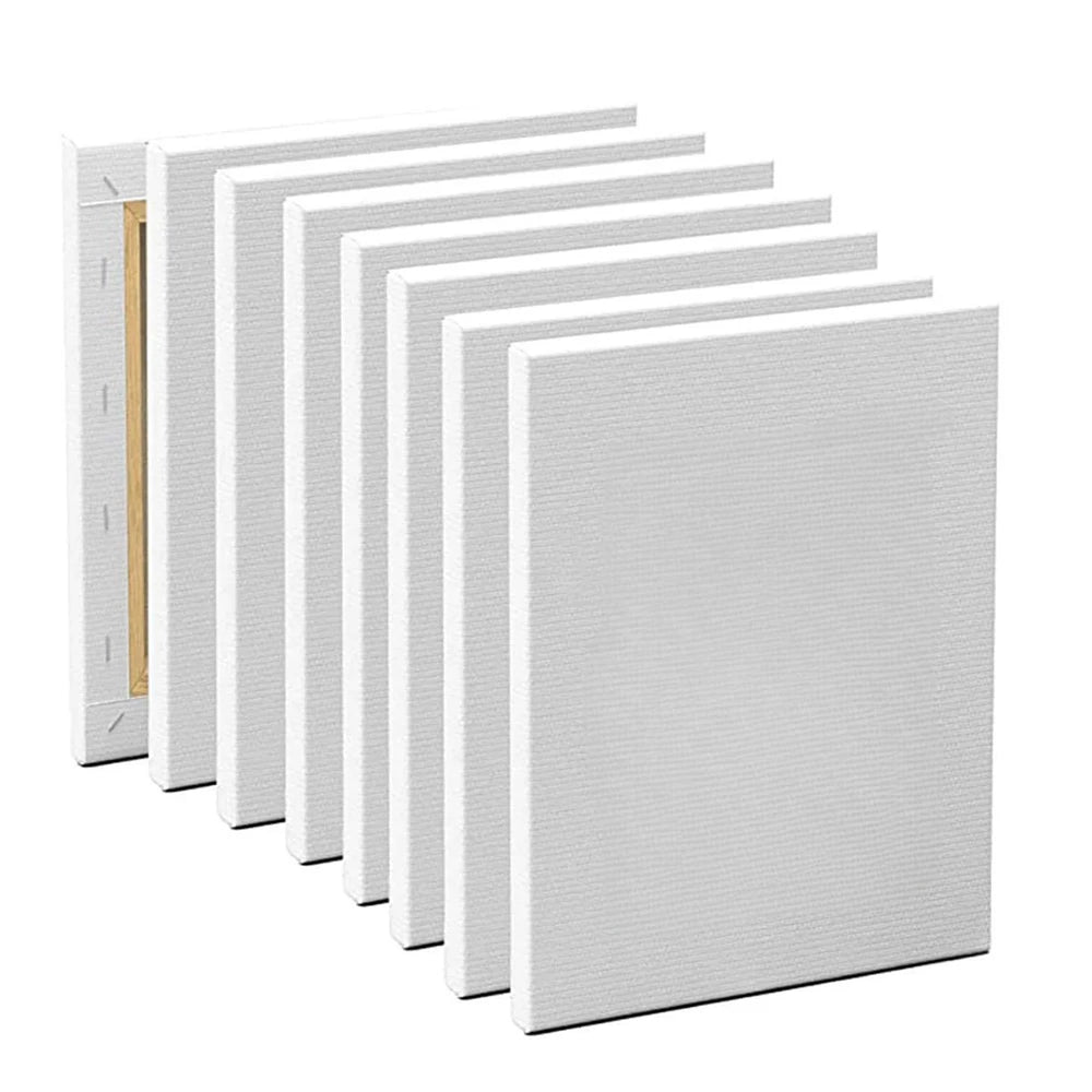 Blank Square Canvas Set &ndash; Cotton Canvas Ready To Paint
