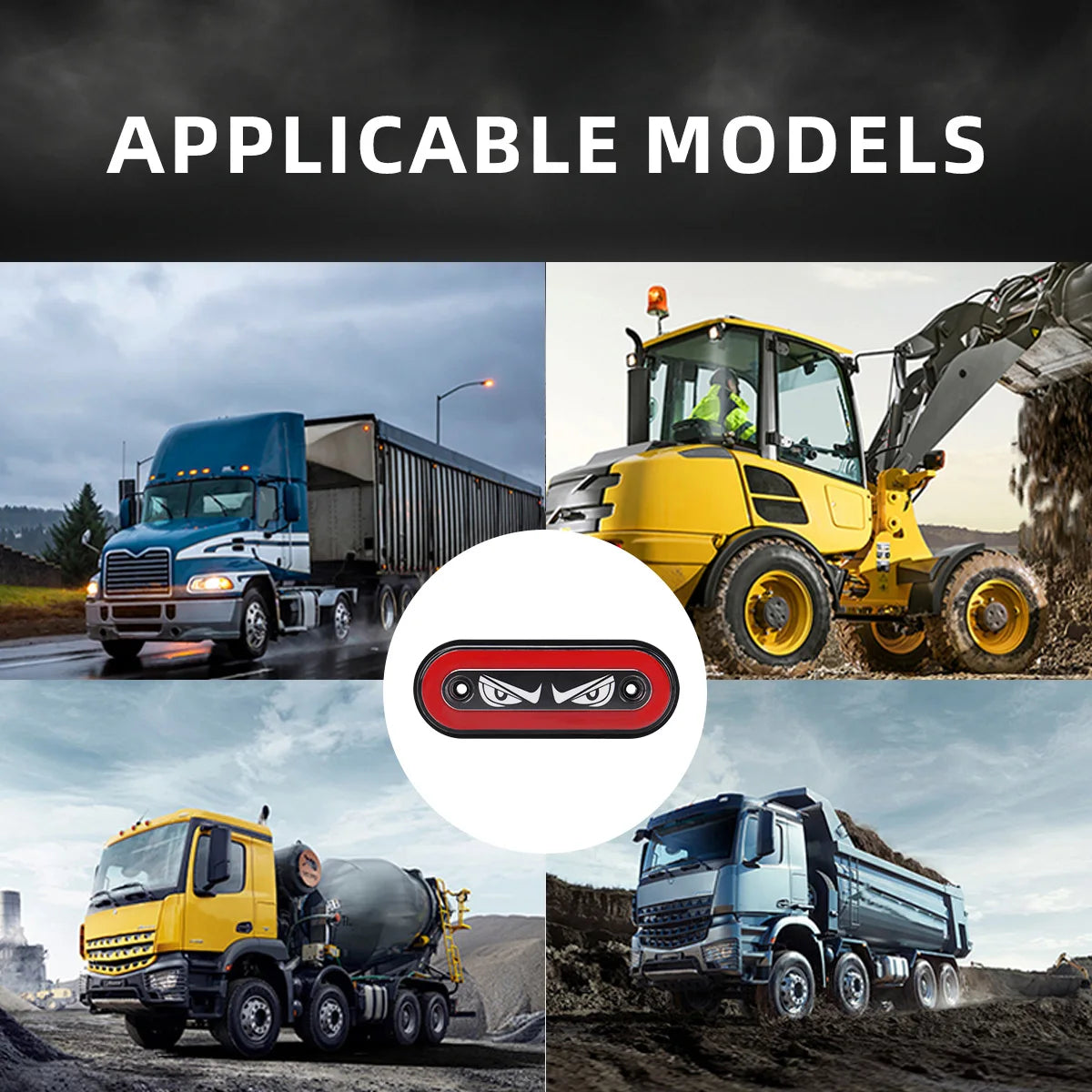 Devil's Eye Truck Edge Light &ndash; Super Bright LED Signal for Trailers