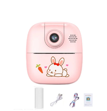 CHUZHAN Kids Instant Print Camera and Thermal Printer Rabbit