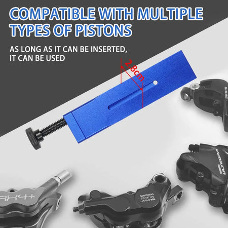 Piston Press Tool for SRAM Brake Caliper, Universal Bike Hydraulic Disc Brake Caliper Piston Tool by InterCyprus Trading Ltd
