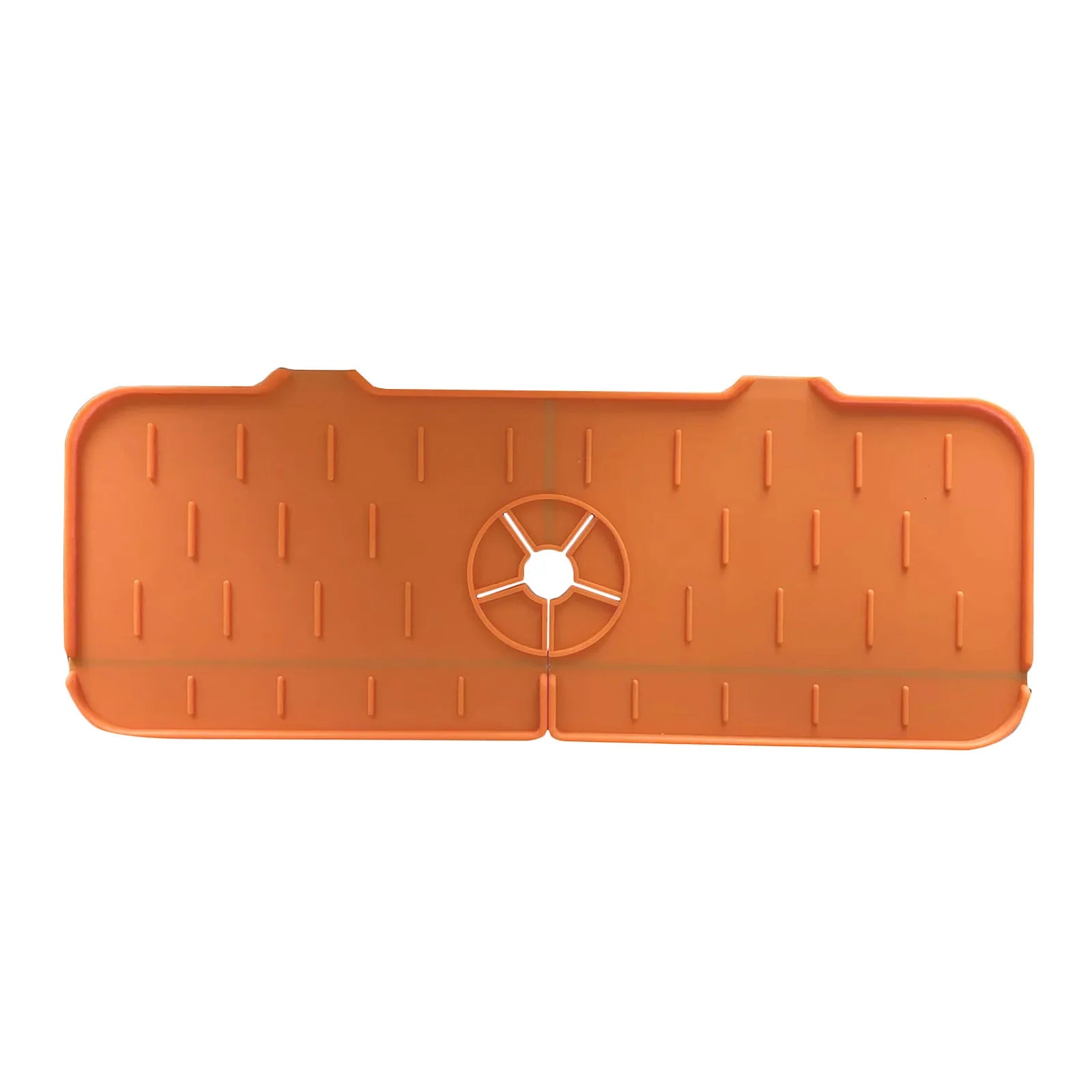 Kitchen Faucet Absorbent Pad - Countertop Protection orange 1pc