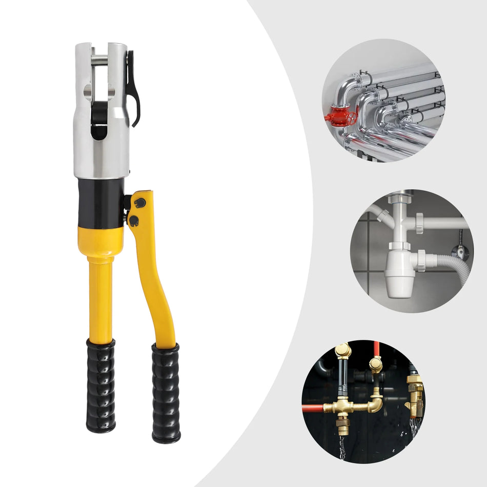 10T Presă de Fitinguri pentru Țevi cu V Die 12 15 18 22 28mm