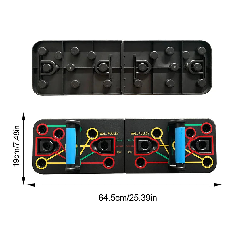 Push Up Board Home Gym Set за Гърди, Коремни Упражнения, Плънк Тренировка