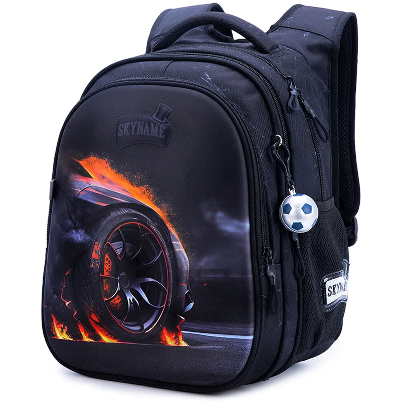 SkyNameCN Space School Backpack - Waterproof Nylon Durable R1-049