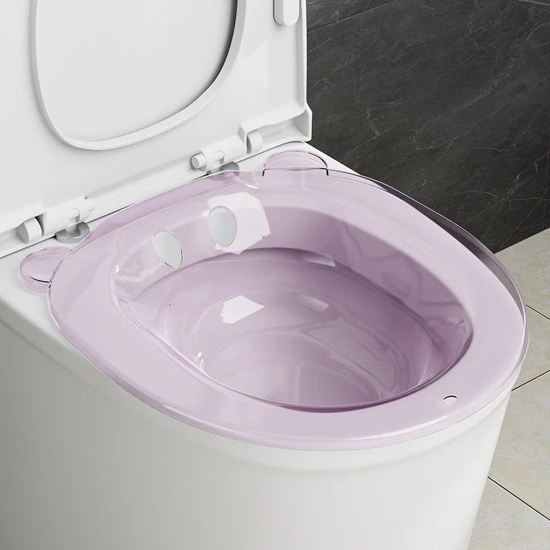 Home Toilet Bidet &ndash; Anti Overflow Design For Private Parts Pink