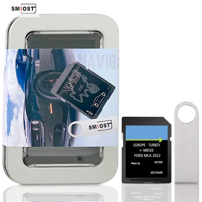 SMIOST Ford MCA 2022 Navigation SD Card &ndash; Europe Map CHINA / for MCA 2022 withUSB