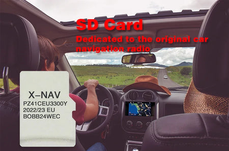 X-NAV Sat Nav PZ41C-EU330-0Y &ndash; Europe UK RU 8GB Maps