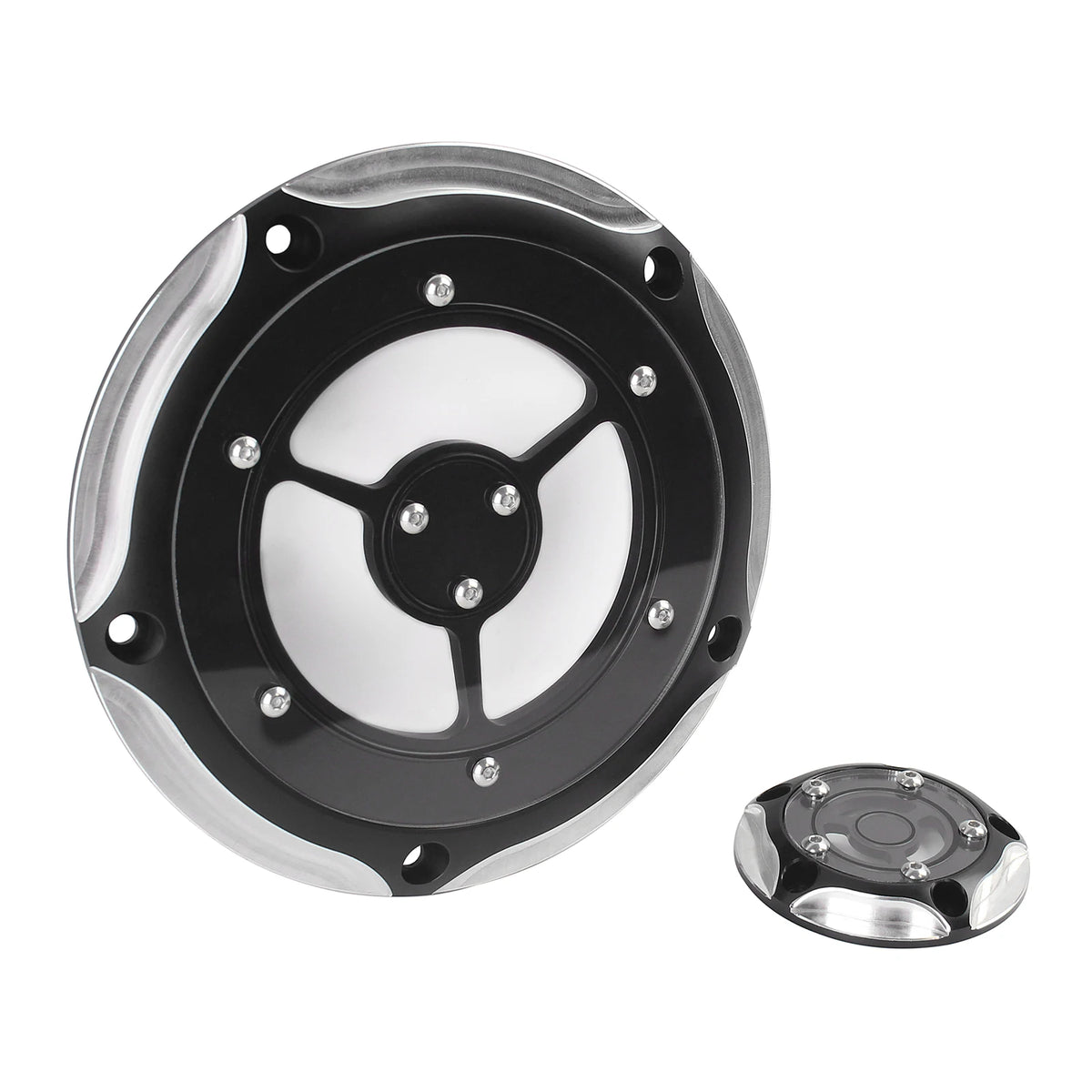 Motorcycle CNC Aluminum 5 Holes Derby Cover &ndash; Durable Engine Protection