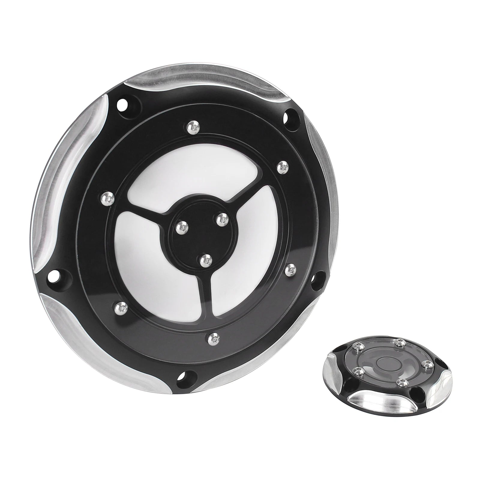 Motorcycle CNC Aluminum 5 Holes Derby Cover &ndash; Durable Engine Protection