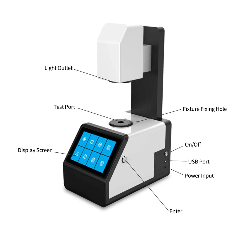 TH 110 Miernik Mgle Wysoka Precyzja Przezroczystości Dla Ekranów