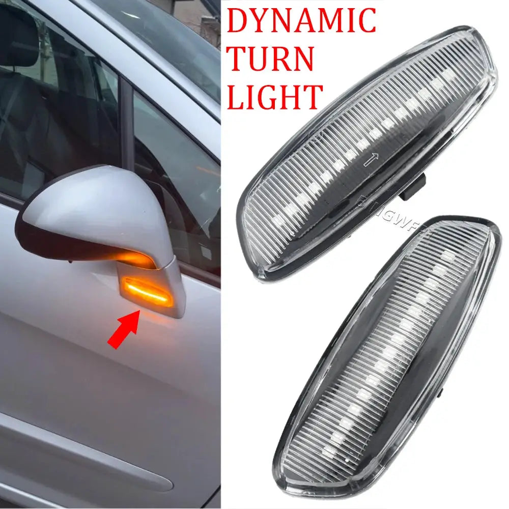 Turn Signal Light For Citroen C4 Picasso C3 C5 DS4 For Peugeot 308 207 3008 5012 Indicator Lamp Dynamic Flashing Led Side Marker by InterCyprus Trading Ltd