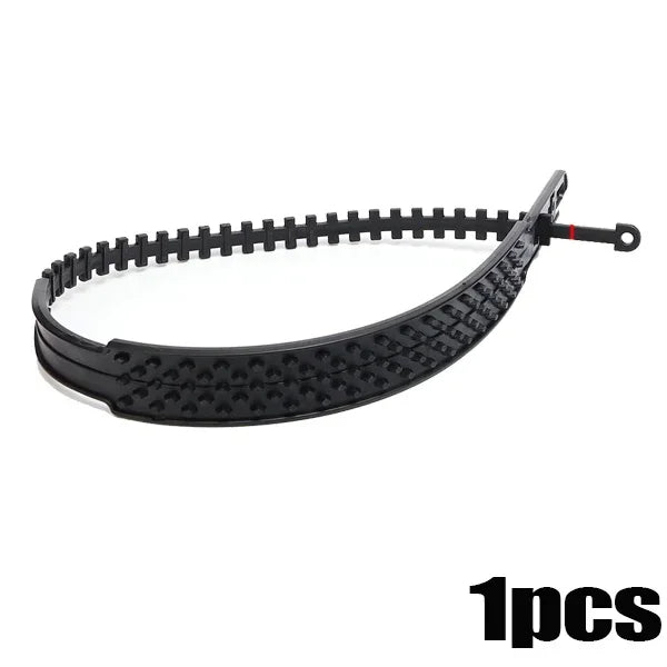 10-1Pcs Car Motorcycle Snow Chains &ndash; Reusable Anti Slip black-1pcs