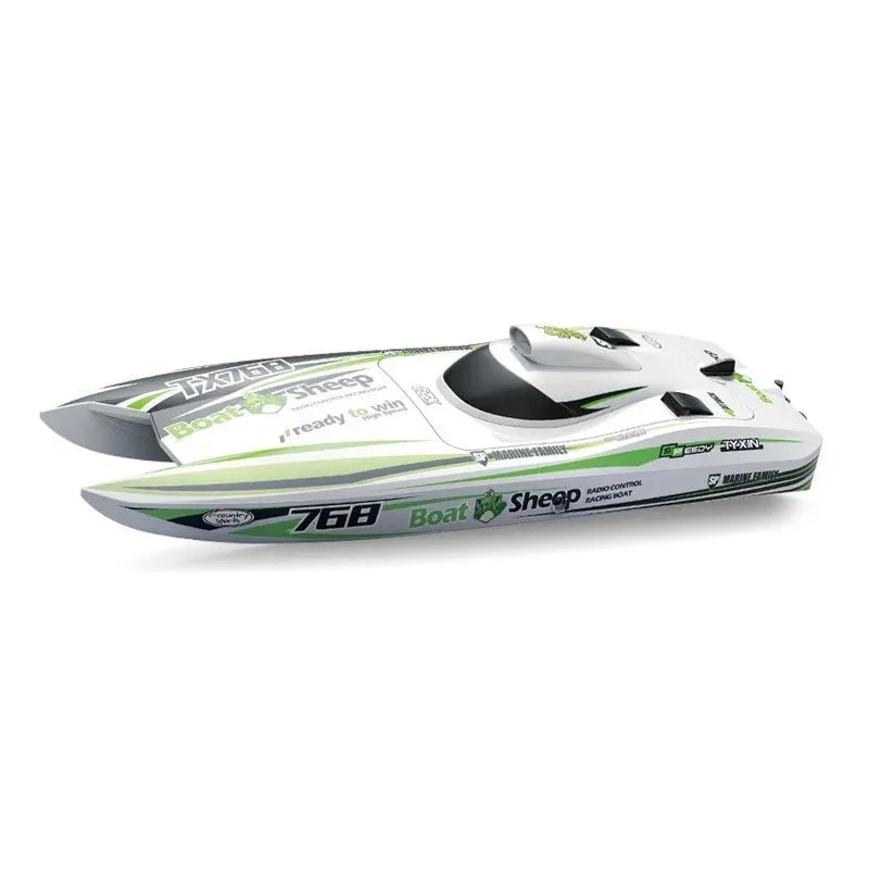 High-Speed TX768 RC Boat - 30km/h Turbojet Remote Control Watercraft for Ages 14+