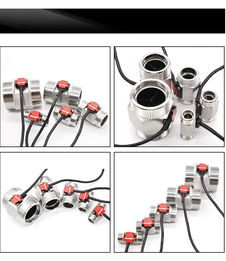 YF-B1-S - Stainless Steel 50mm Magnetic Flow Sensor