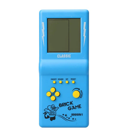 Classic Handheld BRICK GAME Console - Nostalgic Educational Toy for All Ages Bundle 1 / Type 1 / CHINA