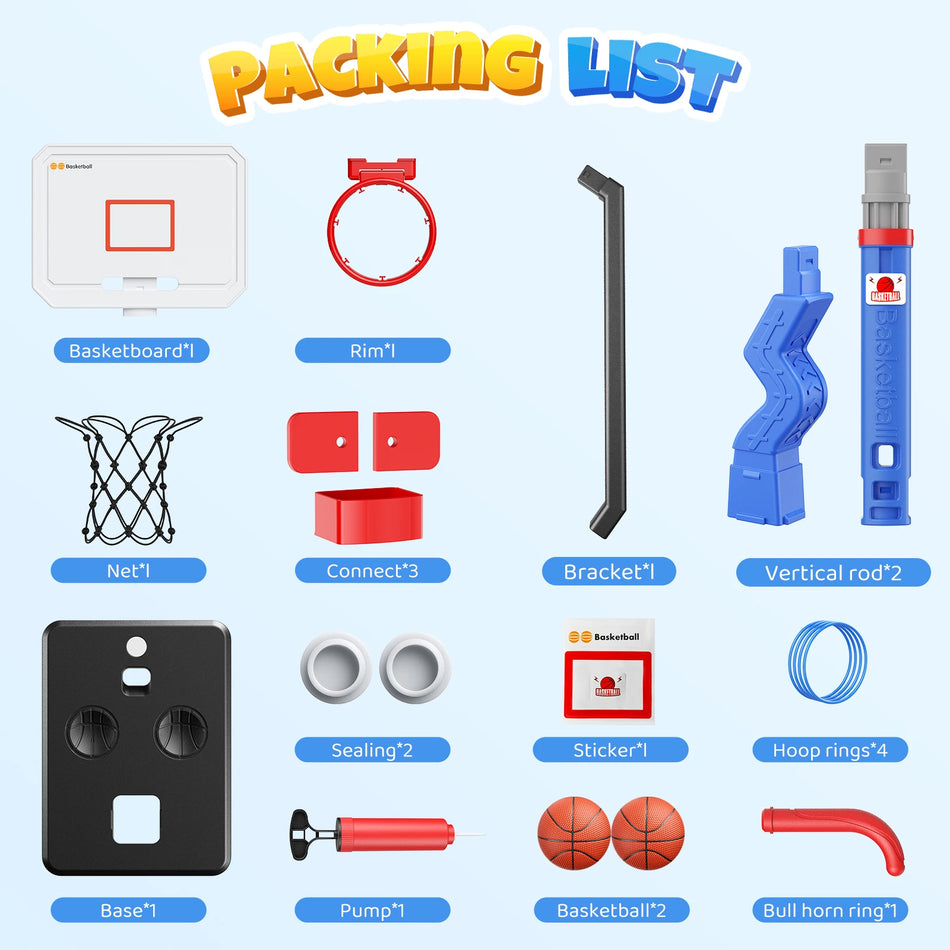 Säädettävä Lasten Koripallokori Jalustalla 70-138 Cm