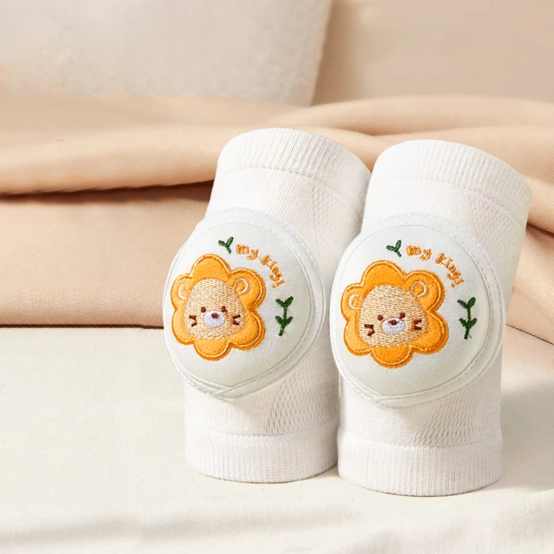 Baby Knee Pads For Crawling &ndash; Breathable Mesh Comfort Lion / 0-4 Years Old