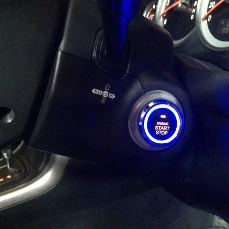 Kirbin Remote Start Engine Ignition Autostart Kit Universal Car Alarm Keyless Entry One Button Start Stop System Car Accessories by InterCyprus Trading Ltd
