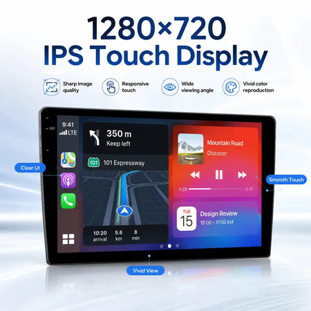 2 Din Android 15 Car Radio With Wireless Carplay For BMW Opel by InterCyprus Trading Ltd