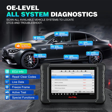 Autel MaxiCheck MX808S &ndash; Bi-Directional OBD2 Diagnostics