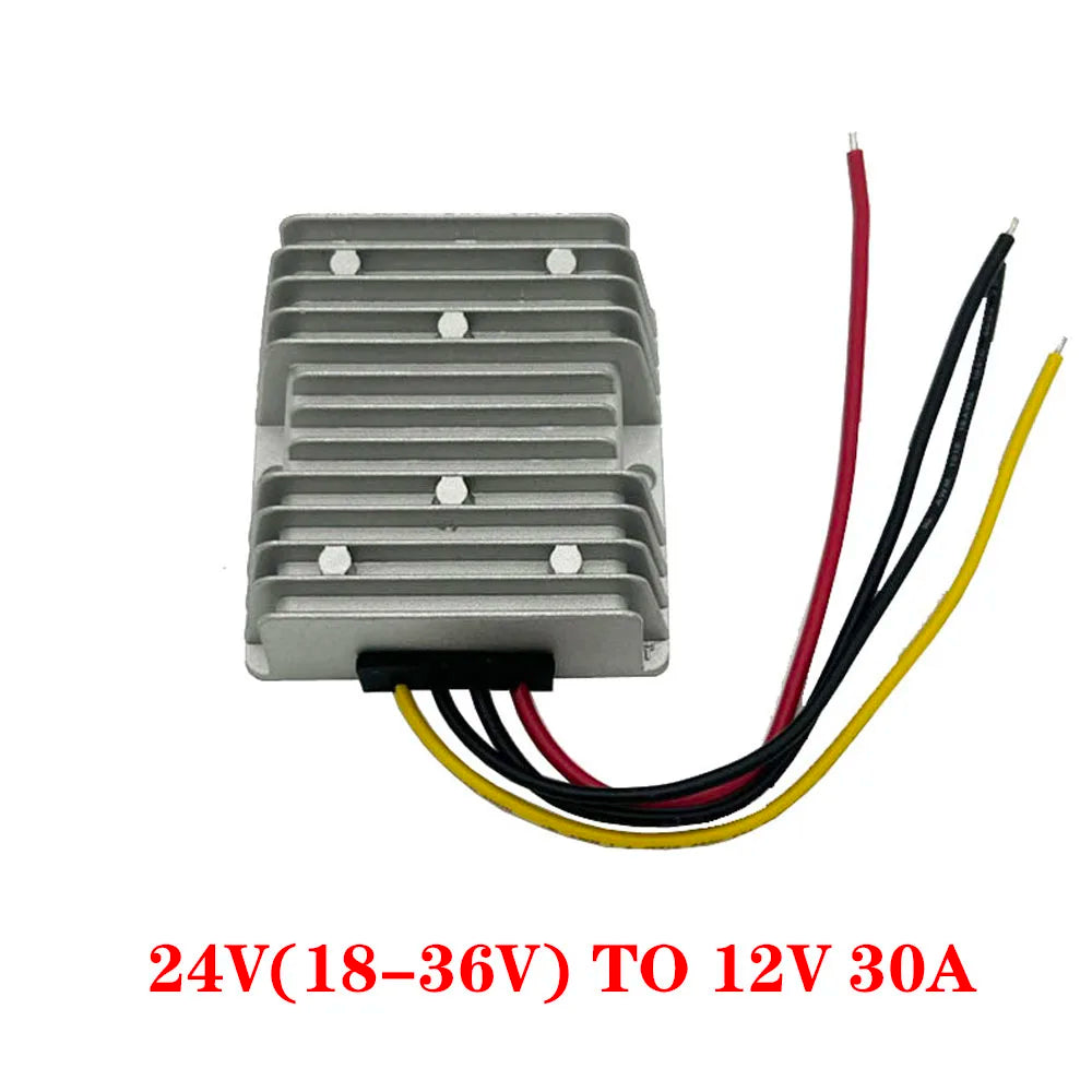 DC DC Converter 12V 10A 20A 30A 40A &ndash; Efficient Step Down Voltage Regulation 30A24V(18-36V)to12V